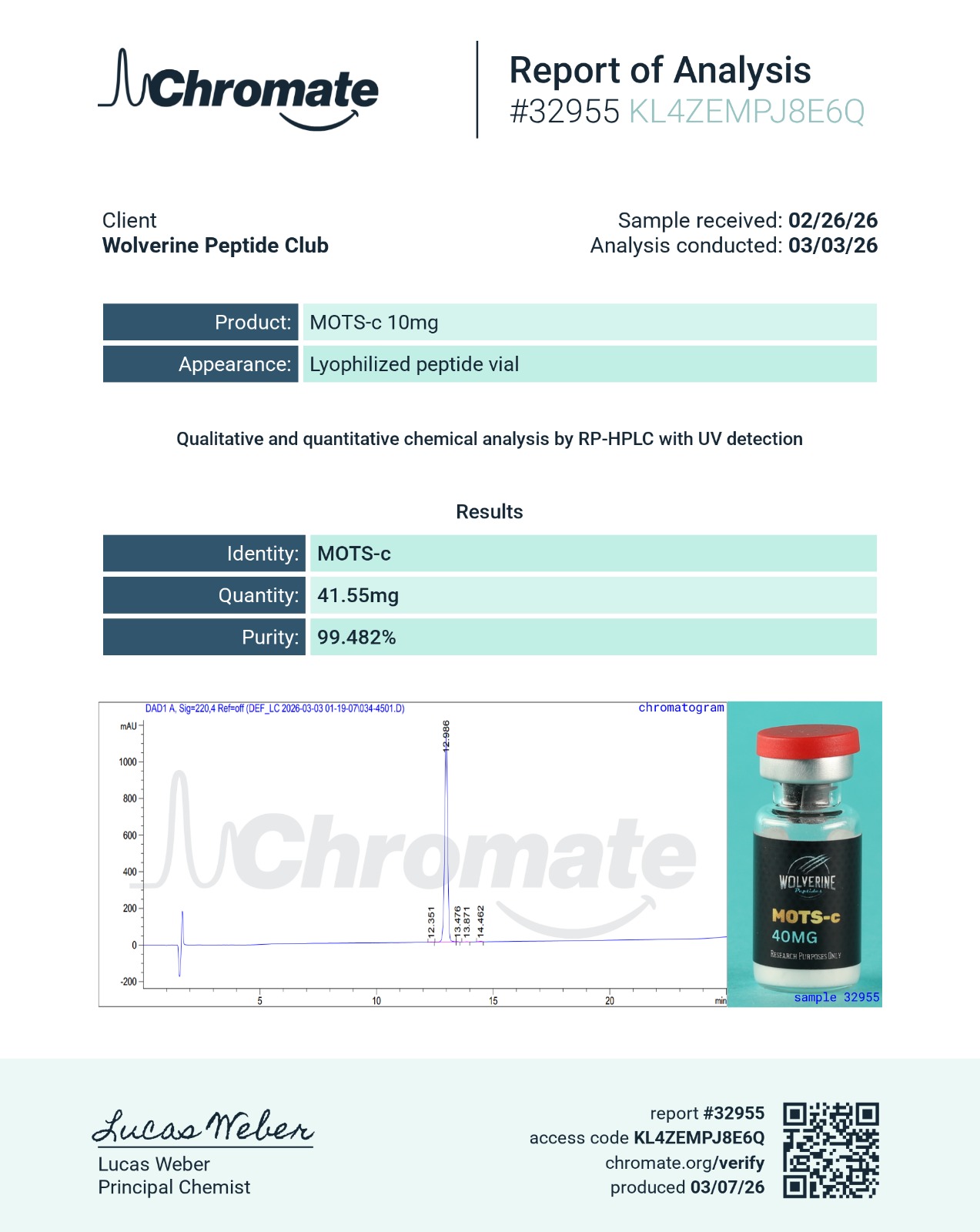 MOTS-c 40mg - Image 2
